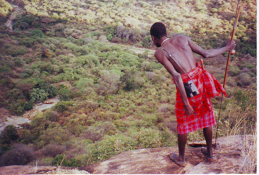 one of Shilengi's lieutenants, he'd been given a pair of binoculars by a grateful guest